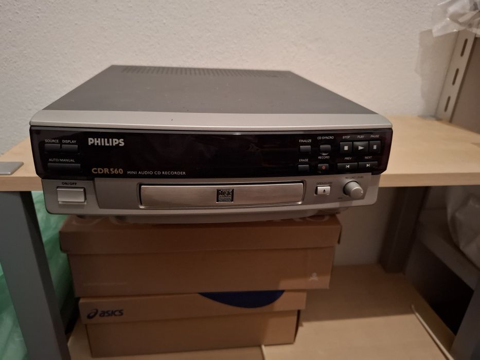 Gravador de cds Philips CDR 560