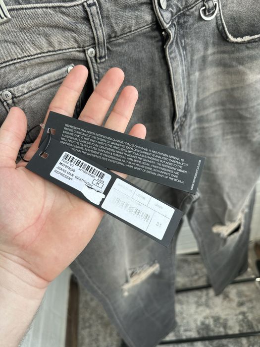 RRP 210$ джинси Represent Destroyer Jeans оригінал