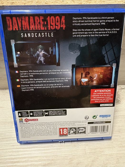 Gra "Daymare: 1994 Sandcastle" na konsolę PlayStation 5