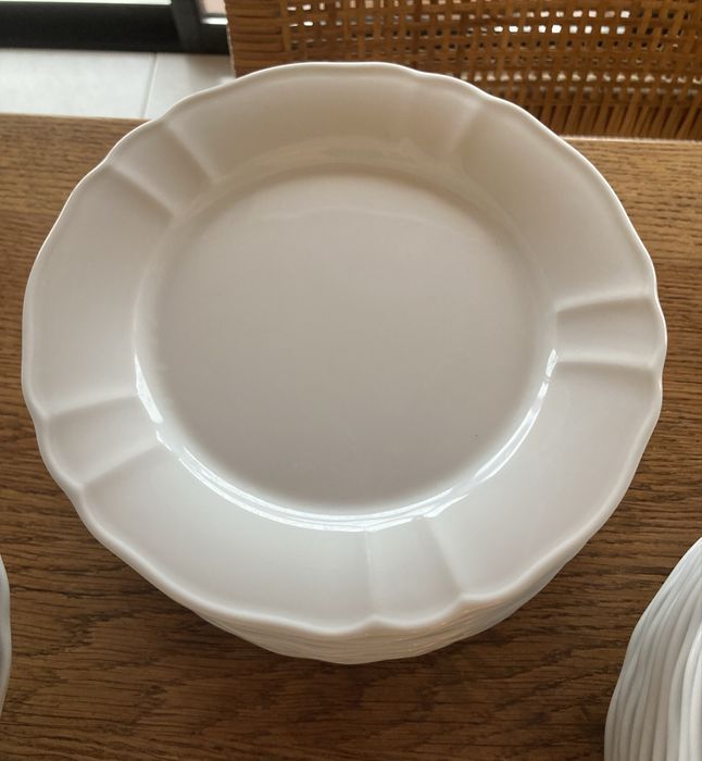 Serviço de Jantar completo porcelana branco / complete dinner service