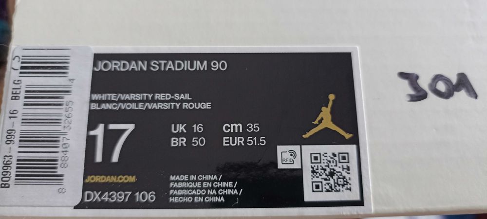 Jordan Stadium 90 nowe 51,5