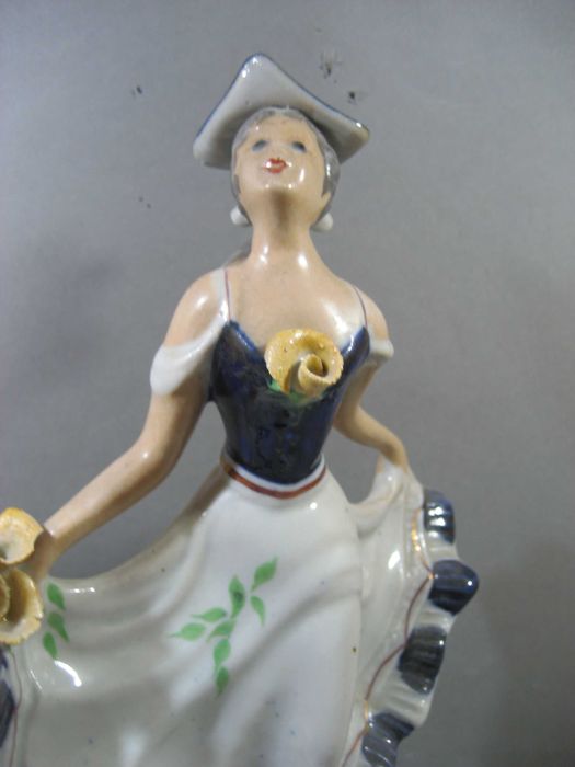 Figurka Ceramiczna Steatyt Katowice PRL