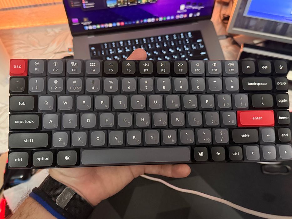 Keychron K3 Pro low profile сині свічі hotswap + повний комплект