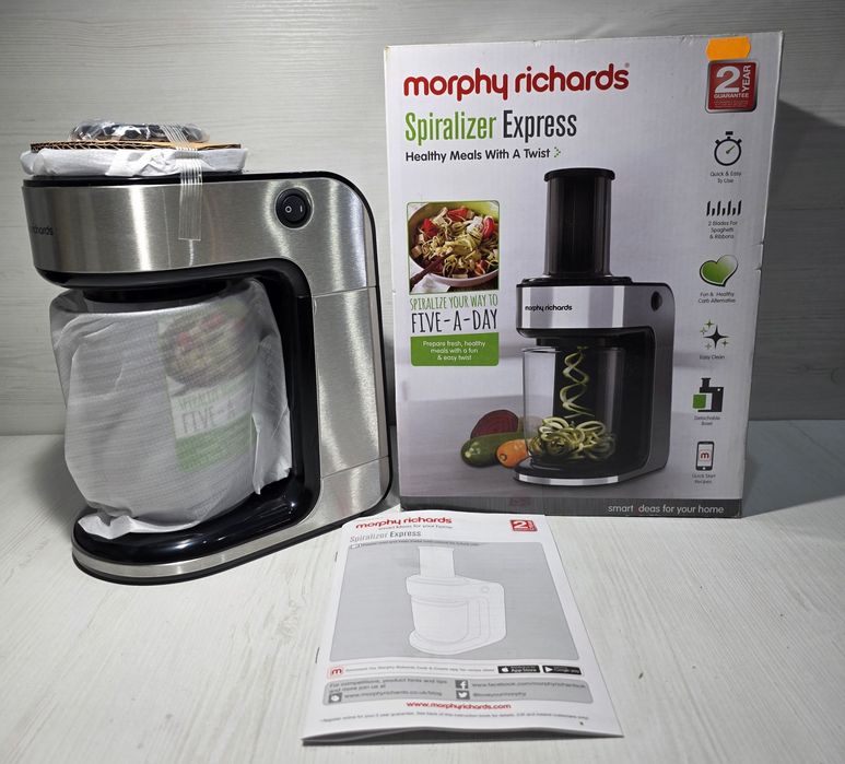 **Nowa szatkownica Spiralizer Morphy Richards-Stówka Grudziądz**