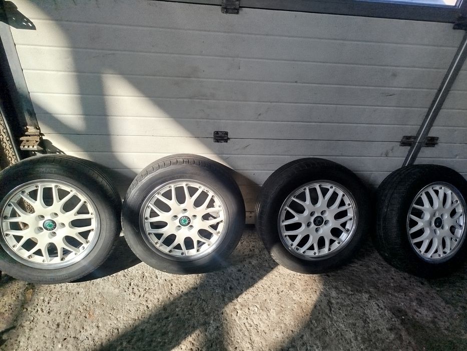 Alufelgi BBS 16" 5×100 skręcane VW skoda