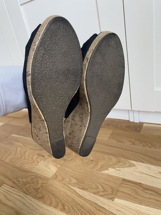 Sandały na koturnie H&M r. 37
