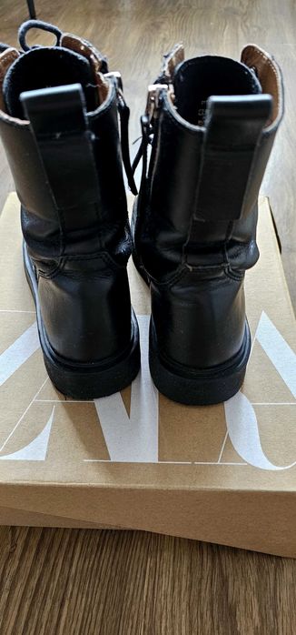 Шкіряні чоботи Zara 36 розмір, 23.3 см