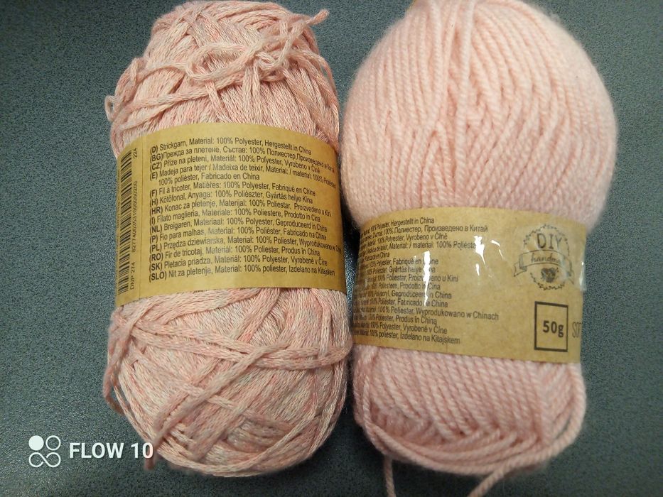 Motki włóczki nowe z metką