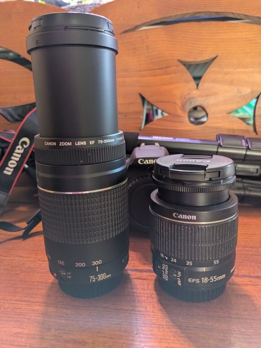 Kit Canon 2000d + tripé