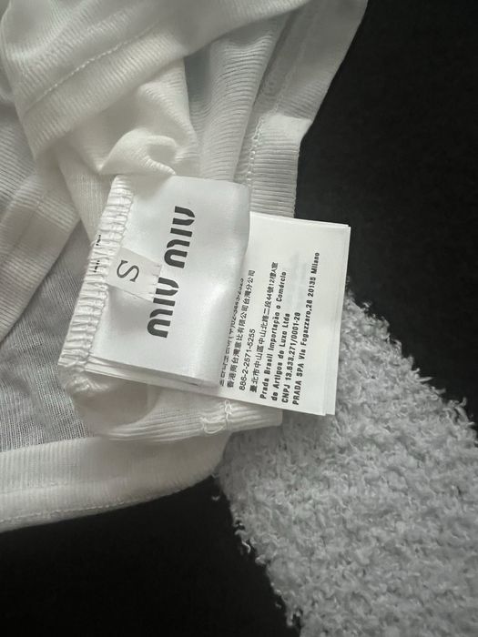 Bluzka miu miu longsleeve