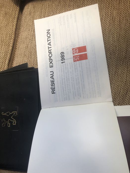 Peugeot 205 manual utilizador livro