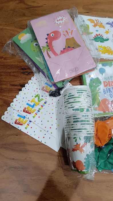 Decoração festa de aniversário Dinossauros