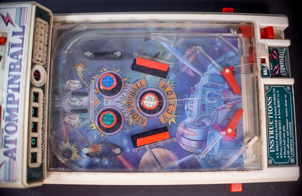 Tomy Flipper Electric Kultowa Zabawka PRL Pinball