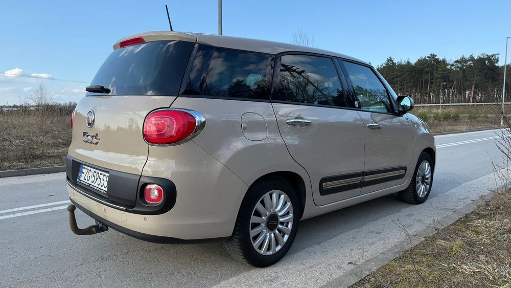 Fiat 500L Fiat 500 Living 1.6 M-Jet 120manual, skóra, 7 miejsc kamera, czujniki,