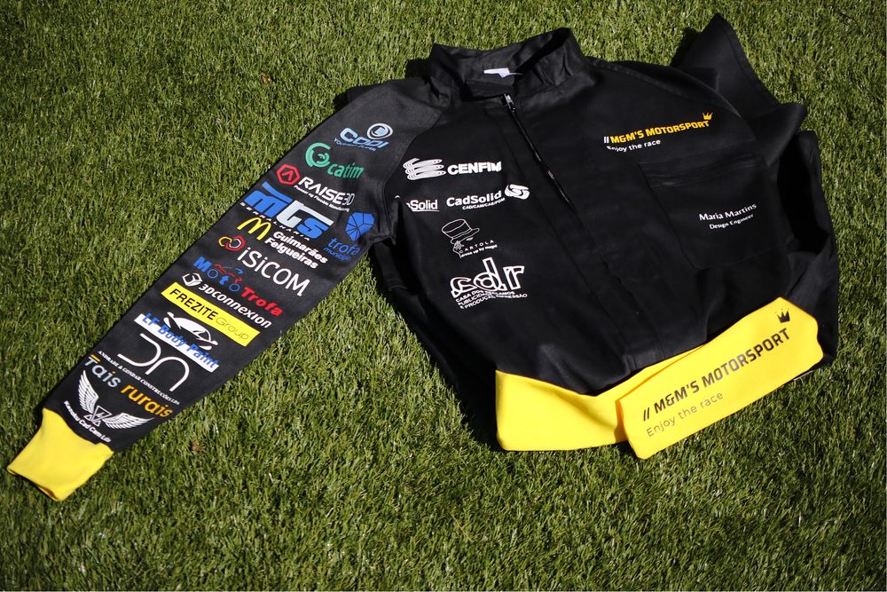 Macacões piloto de Corrida personalizados