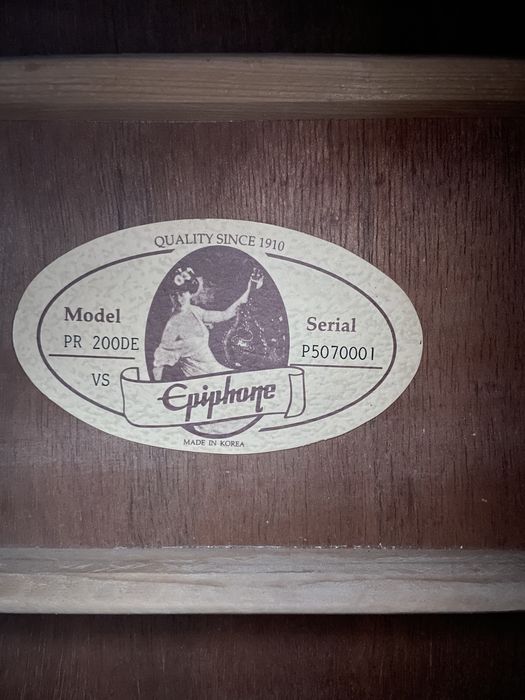 Epiphone Gibson PR 200DE VS elektroakustyczna