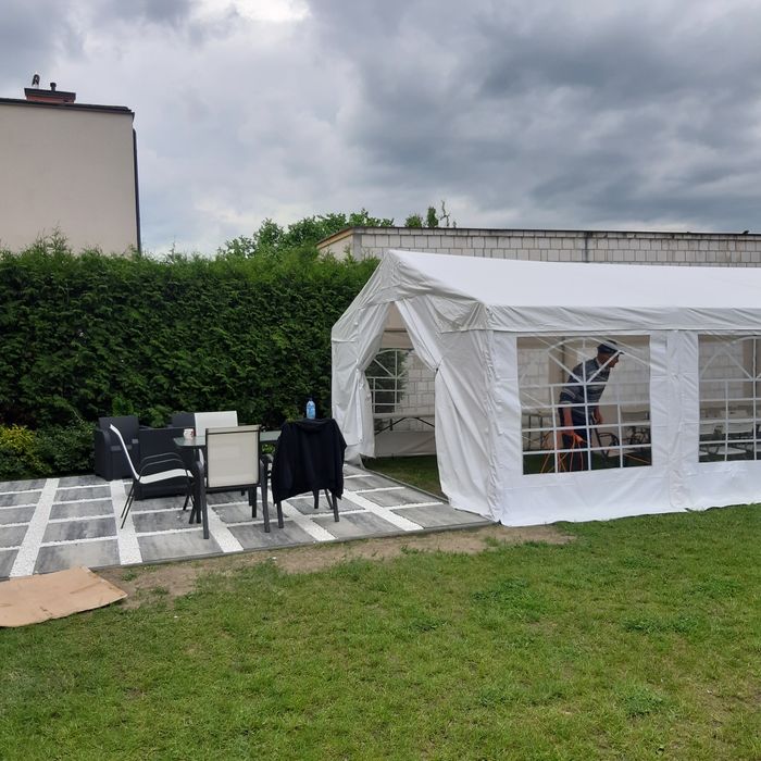 Wynajem namiotów imprezowych wypożyczę krzesła stoły