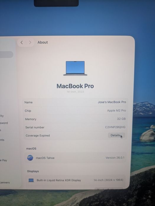 MacBook Pro 14 - M2 Pro - 32 Gb - Como Novo
