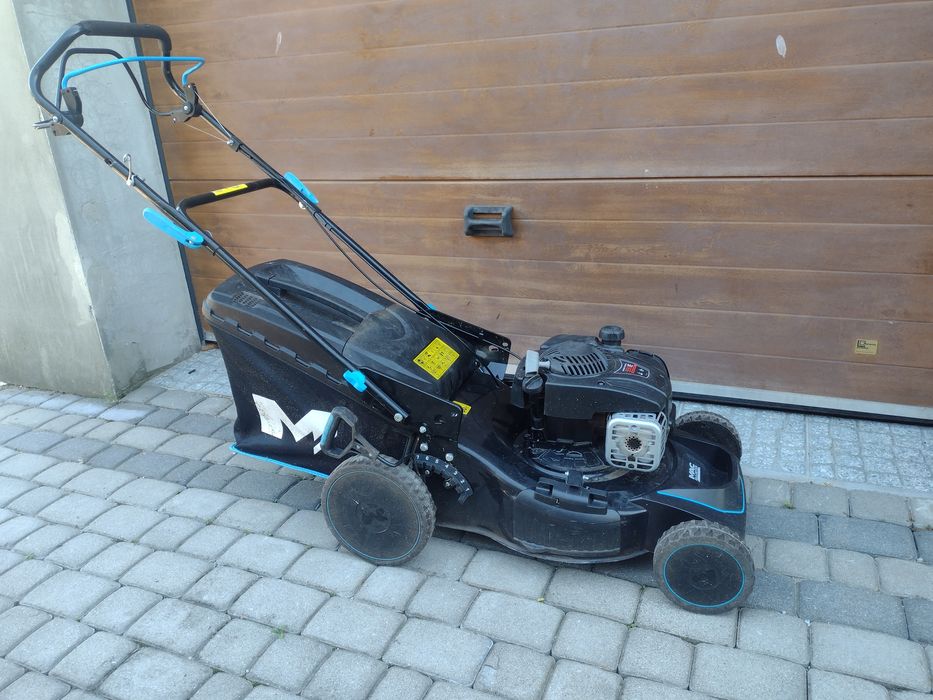 Kosiarka z napędem, kosz, po serwisie, silnik briggs&stratton