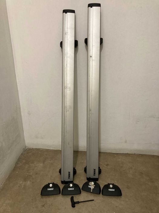 Barras Thule WingBar 108 cm | Kit Thule 753 | Kit Thule 4006