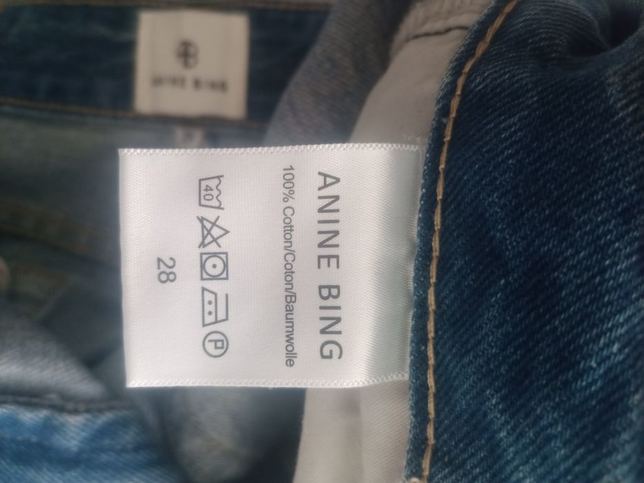 ANINE BING Jeans Senhora Size 28