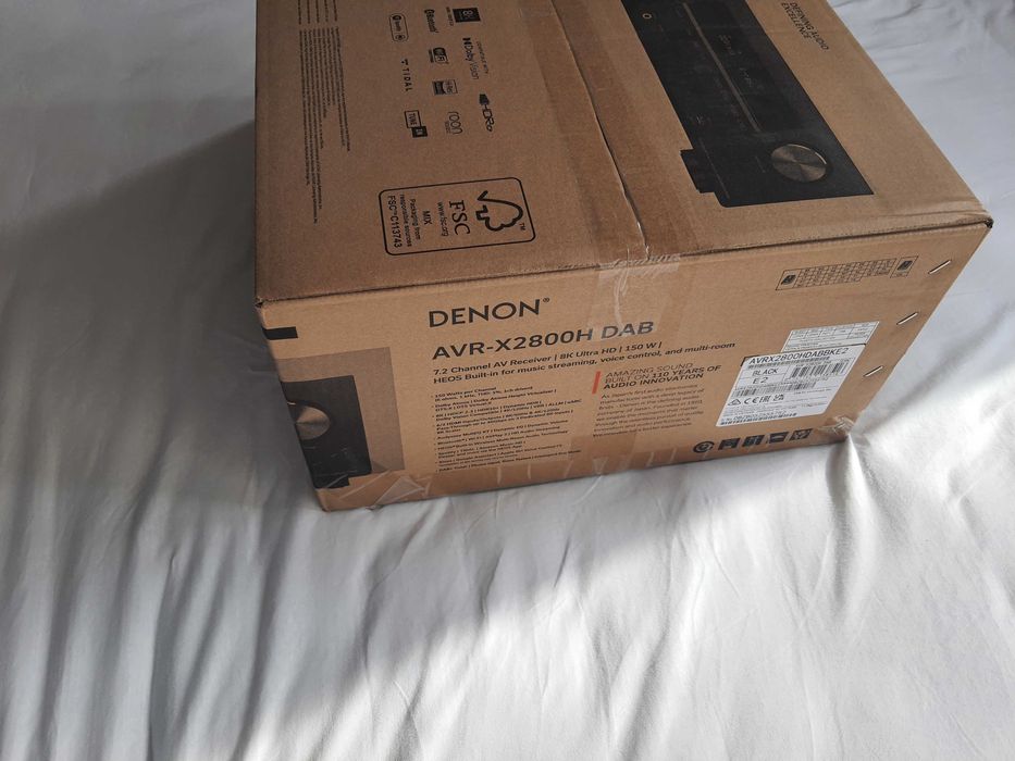 Amplituner Denon AVR-X2800H DAB Czarny