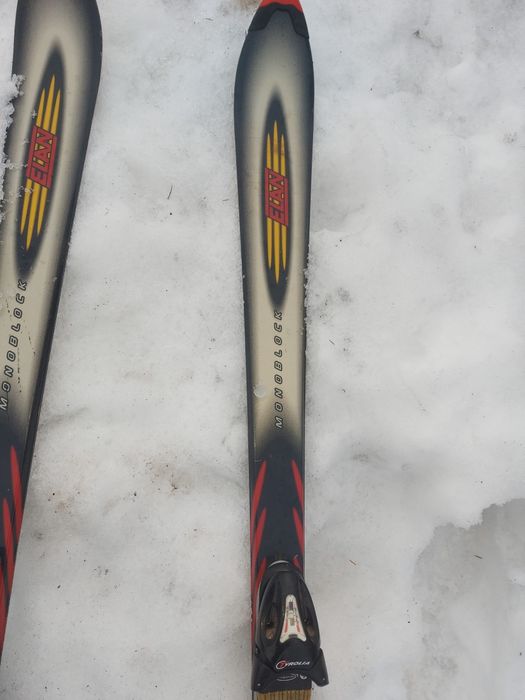 Narty zjazdowe elan monoblock 173cm wiazania tyrolia