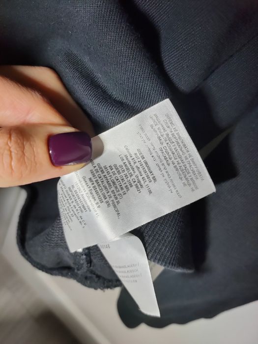 Bluza GUESS Activewear black S logo