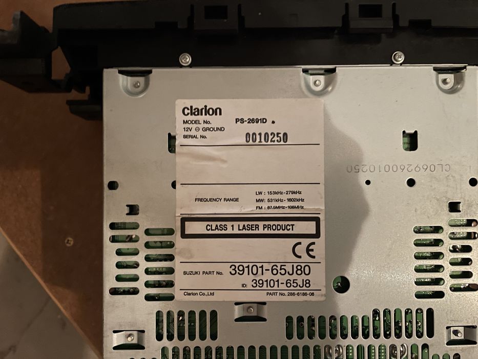 Radio Clarion Suzuki Grand Vitara