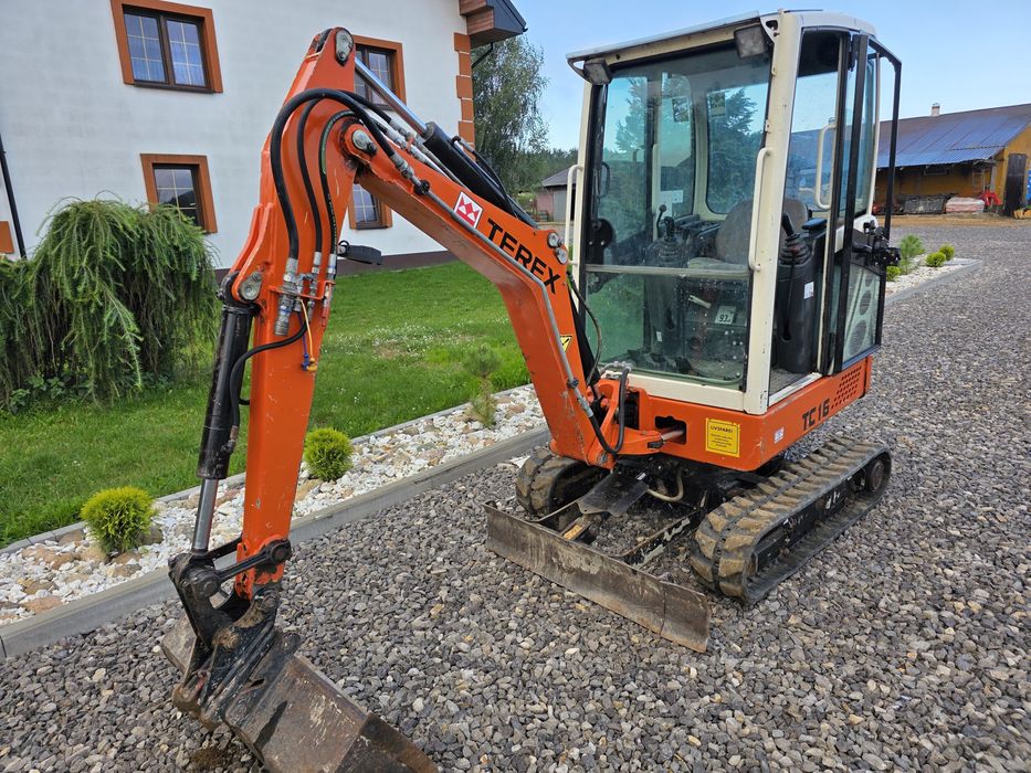 Minikoparka Terex TC 16 rok 2009