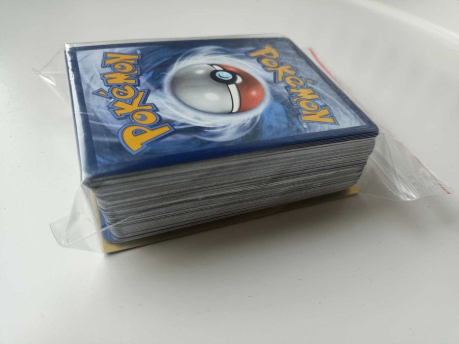 POKEMON BULK 100 Oryginalnych Kart Pokemon MIX Dodatków