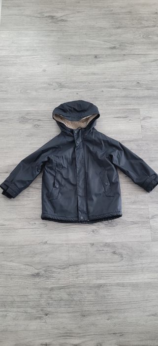 Zara kurtka gumowana przeciwdeszczowa 116