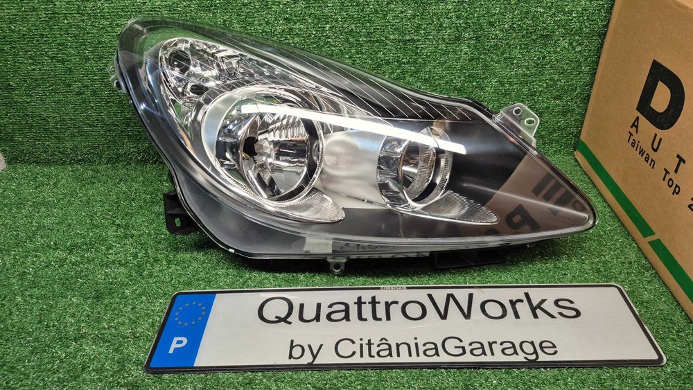 OPEL Corsa D Hatchback S07-07.06-08.14-ÓTICA/FAROL FRENTE DIREITA NOVA