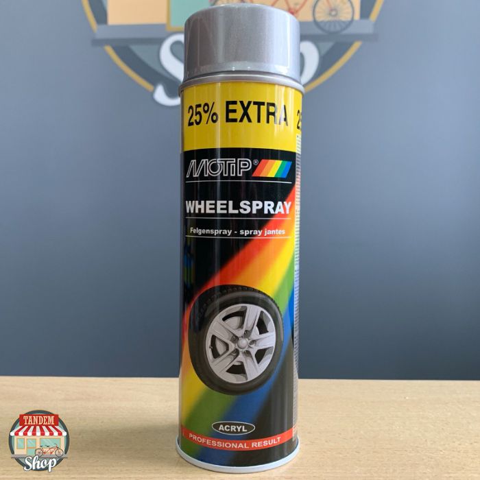 Фарба (емаль) для коліс и колісних дисків Motip Wheelspray 500 мл