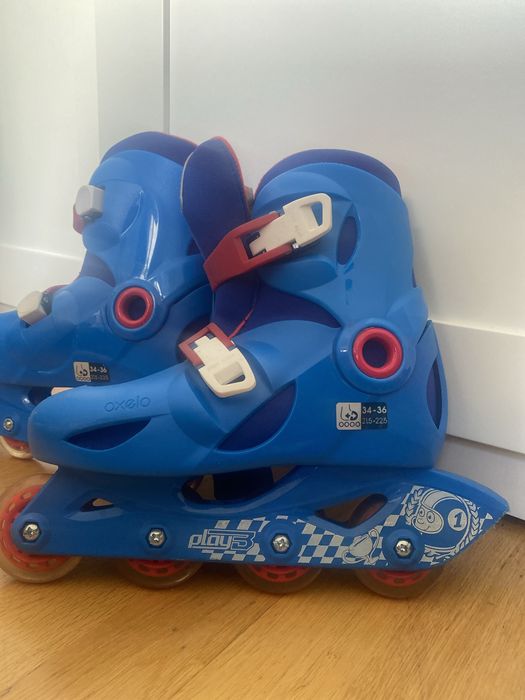 Patins de Criança PLAY3 Azul Vermelho