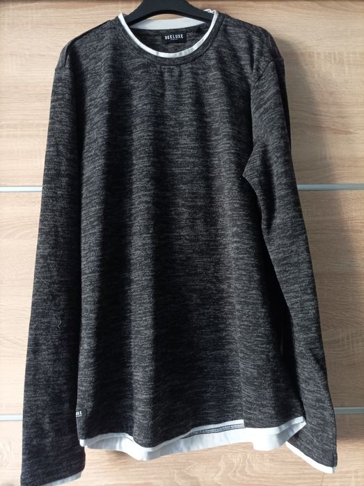 Bluza/ sweter szara/ czarna M