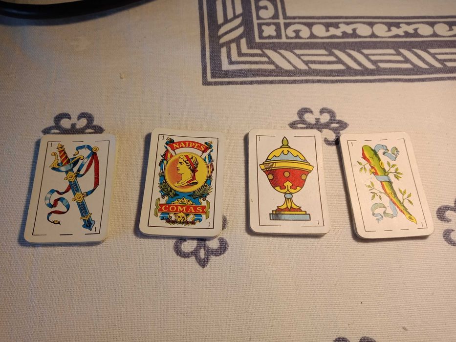Baralho de cartas NAIPES COMAS - mini baralho (raro)