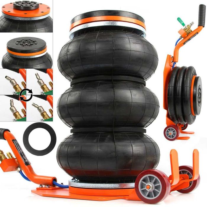 Podnośnik Pneumatyczny Poduszka KRÓTKA RĄCZKA 3,5T BJC B80142