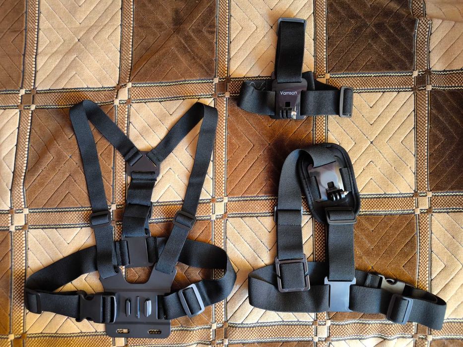 Нагрудне наплічне налобне кріплення для екшн камери GoPro смартфону