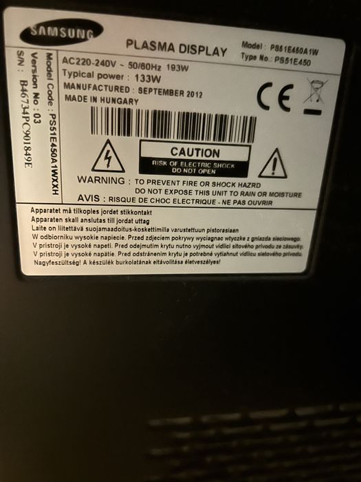 Telewizor 55” samsung