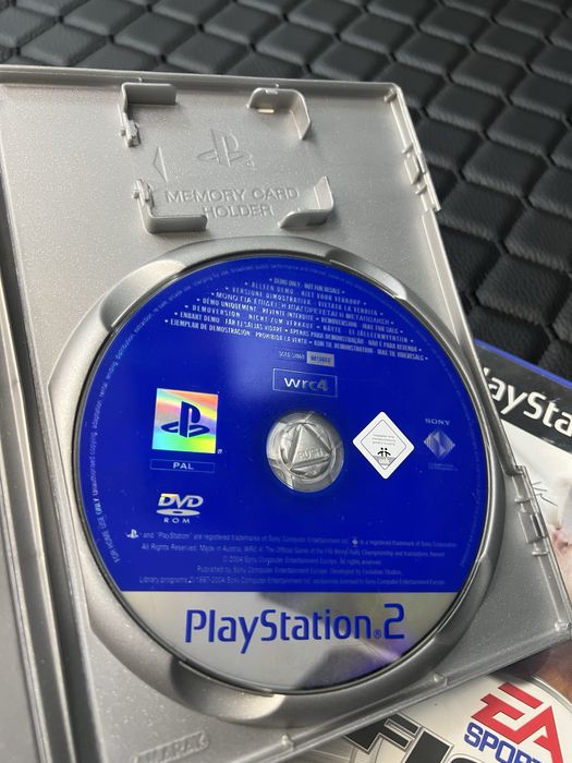 диск play station 2/PS 2/ диск в хорошому стані/wrc 2/fight night