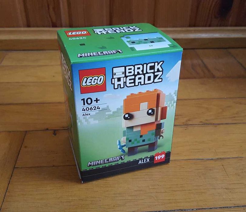 LEGO 3x BrickHeadz Minecraft - 40625 Lama + 40624 Alex