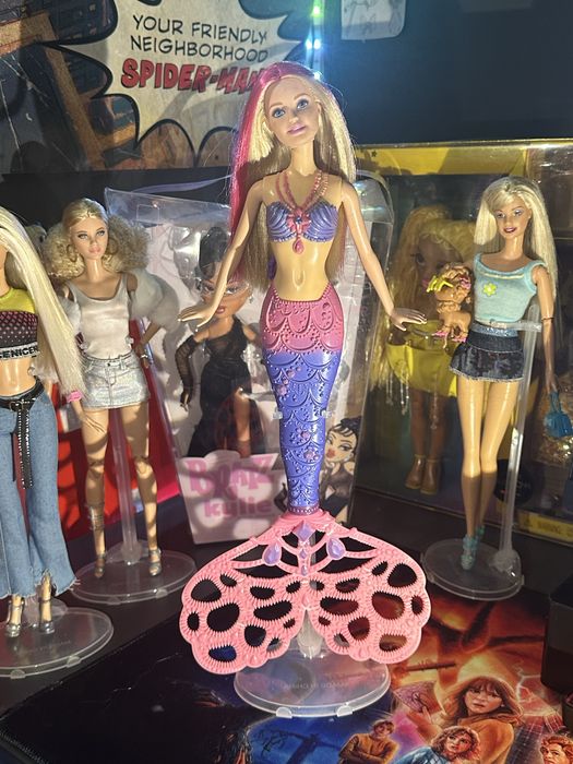 Barbie sereia com mecha