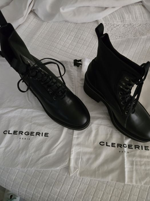 Botas da conceituada marca Clergerie, novas