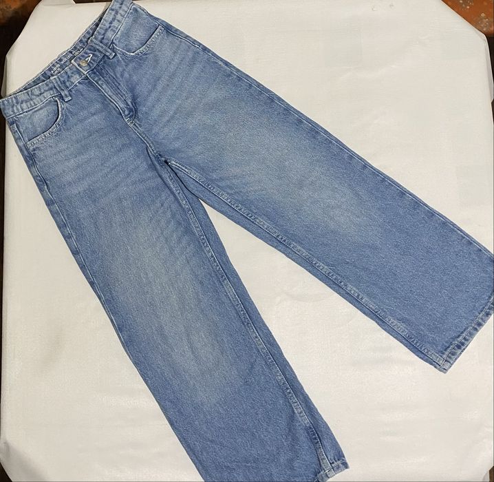 Дитячі модні широкі джинси