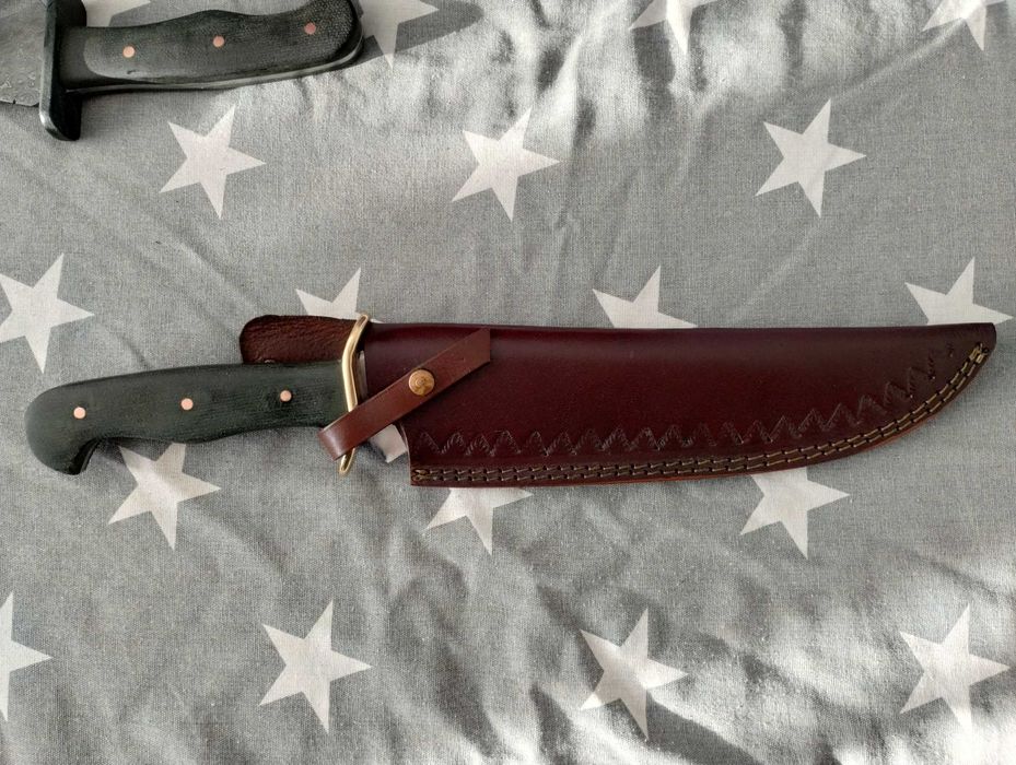 Wielki Nóż Myśliwski Bowie Stal D2 Bushcraft Survival CS GO Tracker Outback ZT