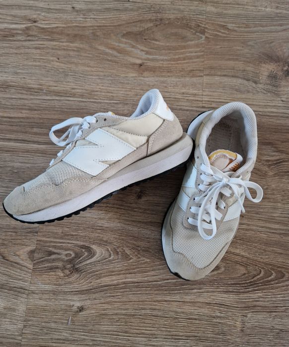 Buty sneakersy New Balance 237 WS237FC beżowy rozmiar 36,5