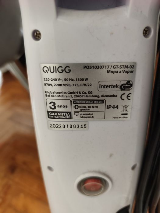 Mopa a vapor - QUIGG