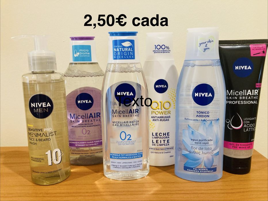 Cremes e Limpeza Rosto Nivea