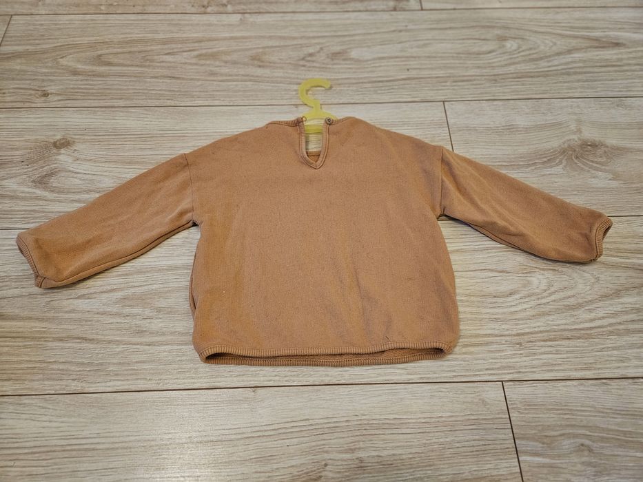 Bluza z napisem Zara r80 stan idealny kieszenie